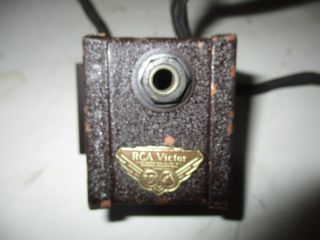Vintage Rca Victor Auxiliary 3 - Wire / Speaker Jack
