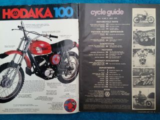 Cycle Guide May 1976 Suzuki Rm370 Honda Cj360 Cb750a Kawasaki Kz900 Carb Synch