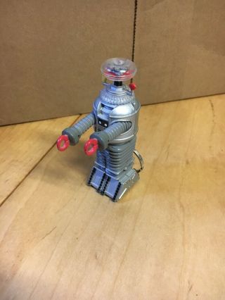 1997 Space Productions Lost In Space Robot B - 9 Talking Keychain