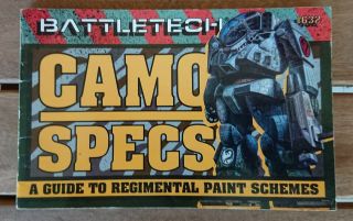Battletech Camo Specs - A Guide To Regimental Paint Schemes - 1632
