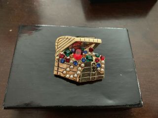 Dlr 2003 Pirates Of The Caribbean Event Treasure Chest Pave 3d Le Pin