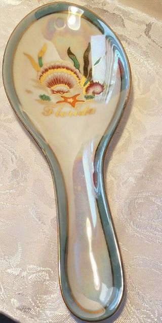Vintage Souvenir Florida Spoon Rest Wall Decor