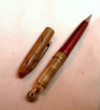 Cigarette Lighter And Mechanical Pencil Combo Larido Vintage
