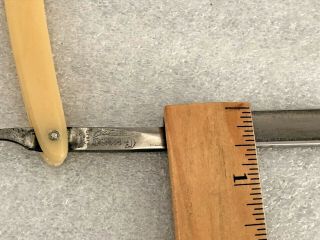 Vintage Straight Razor with Case made by GENCO 4