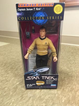 Star Trek Captain James Kirk Doll Command Edition