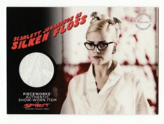 Inkworks The Spirit Pw.  9 Scarlett Johansson As Silken Floss Pieceworks Robe