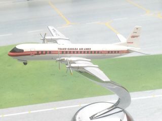 Tca Trans - Canada Air Lines Vanguard Cf - Tka 1/400 Scale Model Aeroclassics