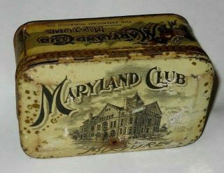 Vintage Maryland Club Mixture Tobacco Tin