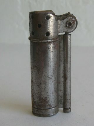 Vtg Wwii Era Dunhill Service Trench Military Lighter Usa 1940 