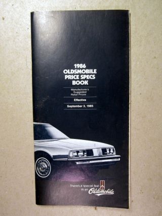 1986 Oldsmobile Msrp Book Price Specs Car Dealership Cutlass Cruiser Hatchback ?