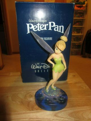 Walt Disney Markrita Gallery Peter Pan Tinkerbell Tink Figurine Pin Jewelry Box
