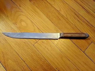 8 " Blade Queen Cutlery Co Kitchen Carving Slicing Knife Titusville,  Pa Usa