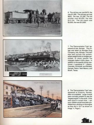 Santa Fe Railway Postcard History Book Don Harmon 2006 Great Pics & Info Kansas 2