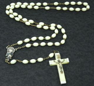 Vintage Rosary Glow In The Dark Our Lady Of Fatima Italy