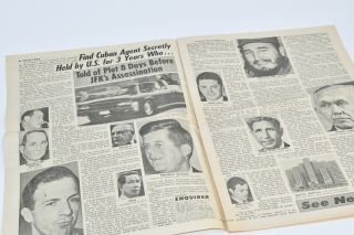 National Enquirer April 16 1967 Cuban Agent JFK Assassination Plot Jack Ruby 3