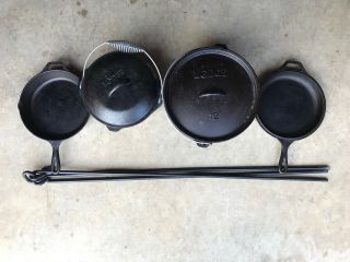 Lodge Cast Iron Cooking Set With Tripod