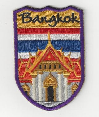Bangkok Thailand Souvenir Patch