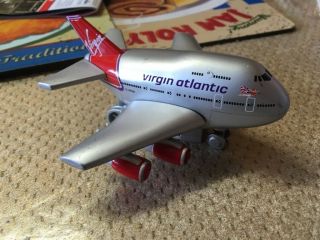 Toytech Rare And Collectable Virgin Atlantic Remote Control Fun Plane