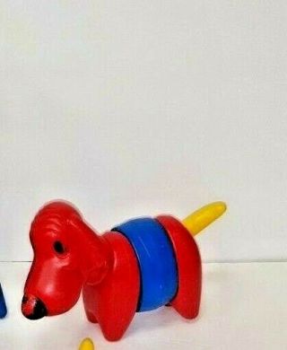 TUPPERWARE ZOO IT Build animal toy colorful S/H 1970s 80s Dog Giraffe 3