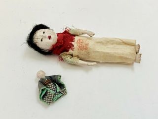 Vintage Japanese Miniature Dolls (d55)