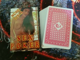 Vintage Beatiful Playing Cards Whit the Girls 3