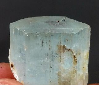 75 Carat Top Quality Lustrous and TRANSPARENT AQUAMARINE Crystal From Pak 2