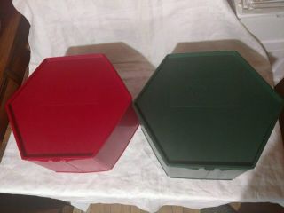 2 Tier Baking Pie Cake Cookie Cover Carriers Piatto Bakery Box Baked Goods Folds