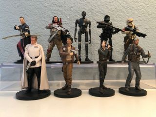 Disney Rogue One: A Star Wars Story Deluxe Figurine Set Loose 9 Of 10 Figures