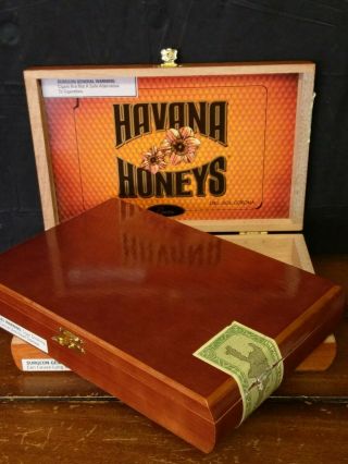 Havana Honeys Rum Flavor Wooden Cigar Box