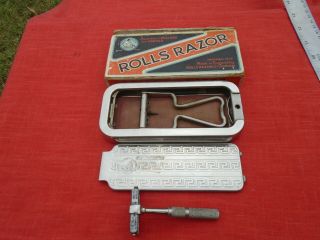 Vintage Rolls Razor Imperial No 2 1927 Made In England Box And Instructions