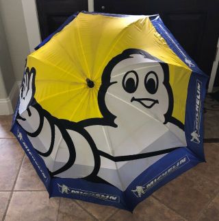 Michelin Man Blue/white/yellow Umbrella