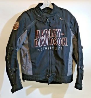 Harley Davidson Switchback 3 In 1 Jacket Removable Liner 97530 - 07vm Medium