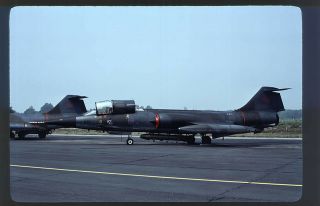 F 104g - Canadian Air Force - 104810 - - Kodachrome Aircraft Slide