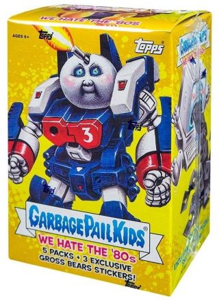 Garbage Pail Kids We Hate The 80s Trading Card Blaster Box [5 Packs]
