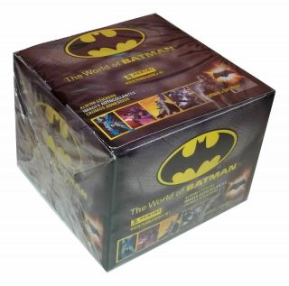 The World Of Batman Box 50 Packs Stickers Panini Us Edition