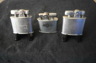 3 Vintage Ronson Lighters (all)