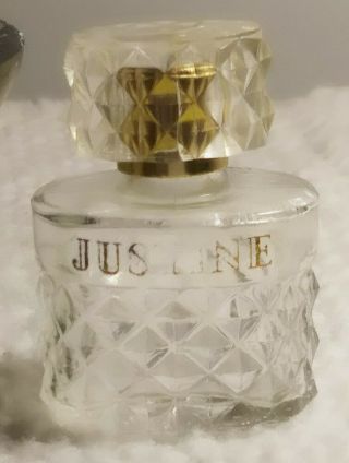Louis Feraud Justine Perfume Bottle - Rare And