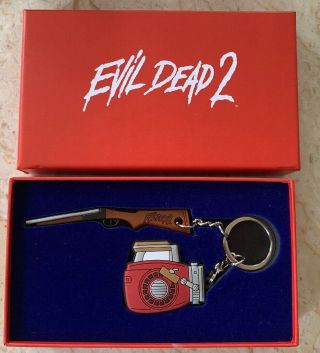 Loot Crate Dx Exclusive Evil Dead 2 Key Chain Ring Shotgun Boomstick Gift Box