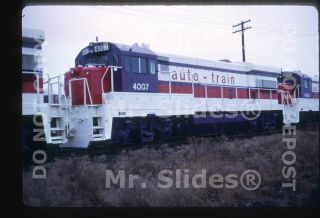 Slide Auto - Train U36b 4007 Erie Pa 1972