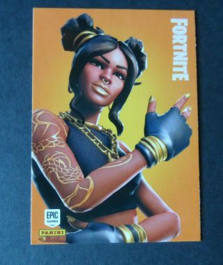 Panini Fortnite Trading Cards Series 1 Rare Number 300 Luxe End Card