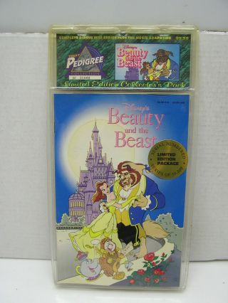 1992 Pedigree Disney Beauty & The Beast Comic Ltd Ed Collectors 2 Pack (l9631)