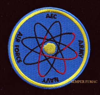 Jtf - 7 Joint Task Force 7 Aec Atomic Energy Commission Patch Atomic H Bomb Test