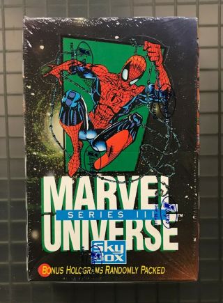 1992 Impel Skybox Marvel Universe Series Iii Box 3