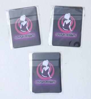 Cosplay Deviants Live Action Cosplay Gaming Cards Adult Rpg Fantasy 3 Packs