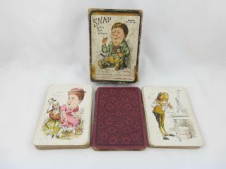 Antique Complete Snap Card Game By Thomas De La Rue Co Ltd C 1890