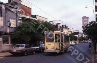 Trolley Slide Asuncion Paraguay Ate 9005 Ex - Belguim Scene;october 1985