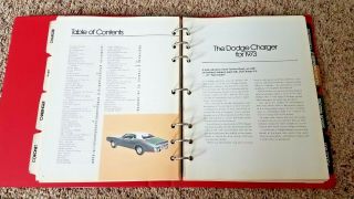 1973 Dodge Dealer Car & Truck Data Book/Car Selector & Color & Trim Selector 3