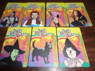 67 Elaut Wizard Of Oz Arcade Game Trading Character Cards With 2 Toto Cards