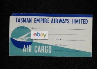 Teal Tasman Empire Airways Limited 1950 