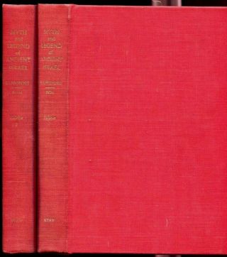 Myth And Legend Of Ancient Israel.  Fallen Angels,  Paradise Lost,  Sodom.  Vol.  1,  2